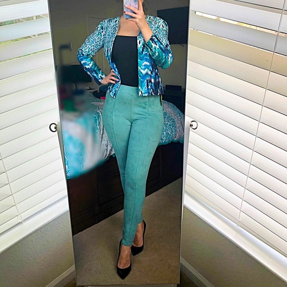 H&M blue blazer size 38 M - Picture 2 of 9